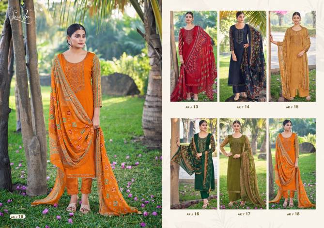 Levisha Anamika Casual Wear Wholesale Printed Dress Material